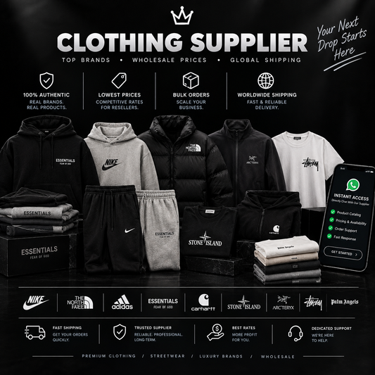 designer clothing supplier (10+brands)
