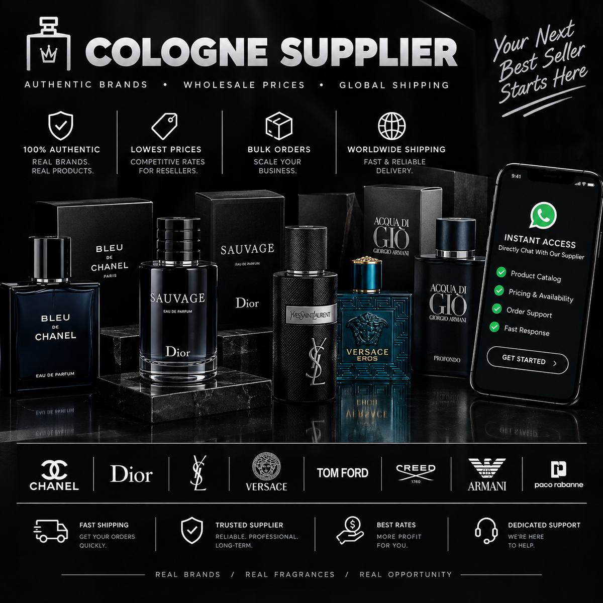 All cologne bundle supplier